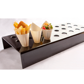 Acrylic Cone Holder 24 Round Hole Black